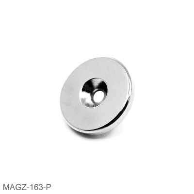 Ringmagneter | Countersunk supermagnet, 34x4 mm. (neodymium)