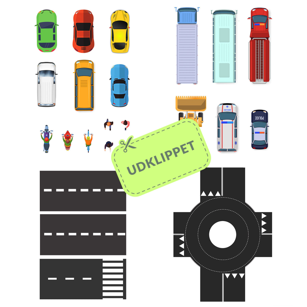 Kjøreskolemagneter - Samlingspakke XL (23 stk) - KLIPP UT