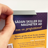 Magnetiske klemmer med selvklebende. (5-pakning)