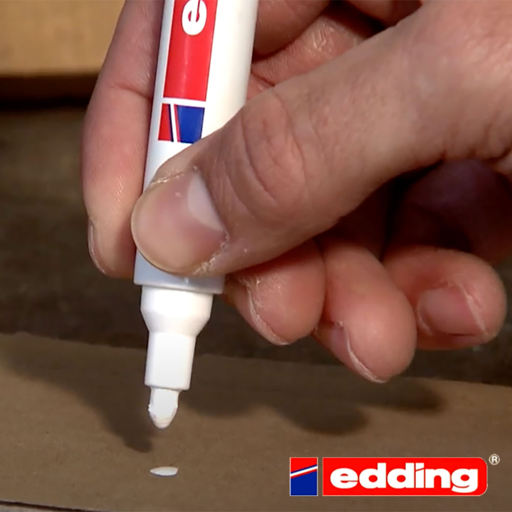 Edding 751 Paint Marker, Grønn (1-2 mm.)