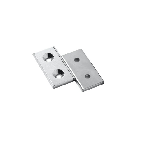 Countersunk u-profil 40x20x4 mm. (neodymium)